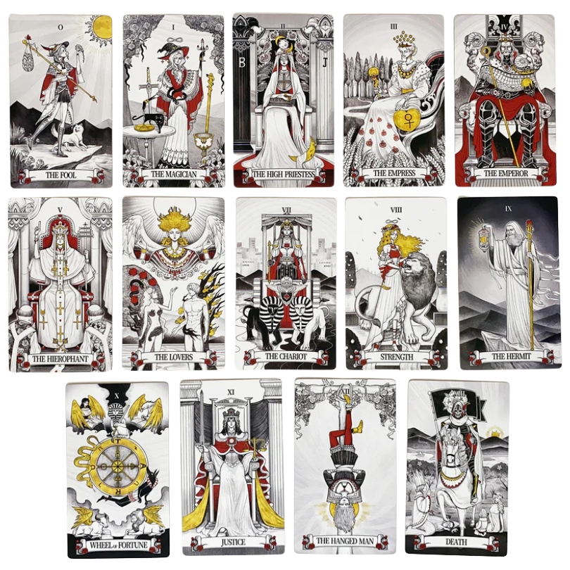 Secret Mirror Tarot - major arcana