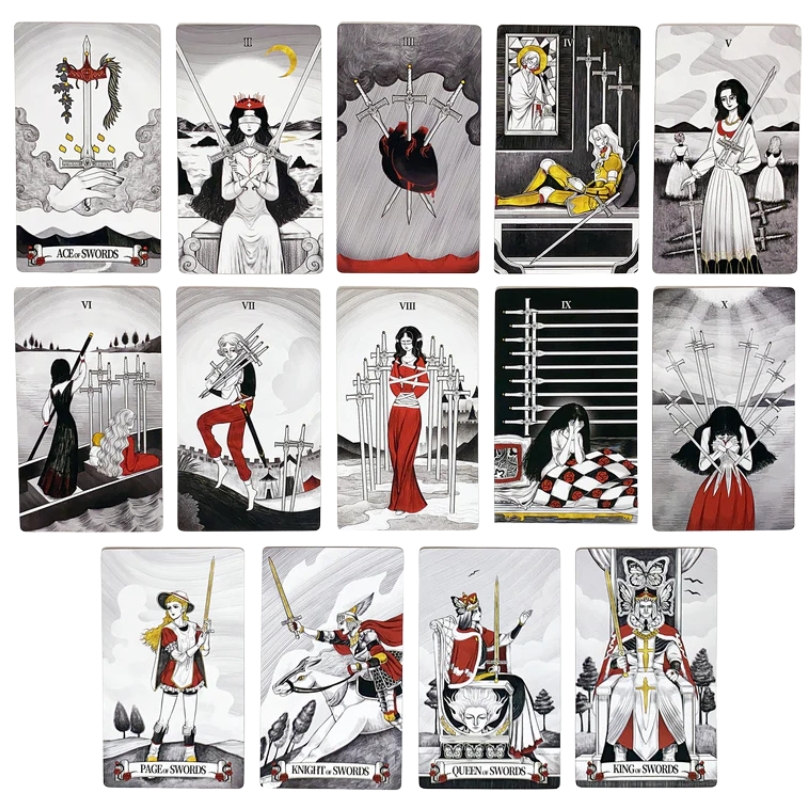 Secret Mirror Tarot - swords