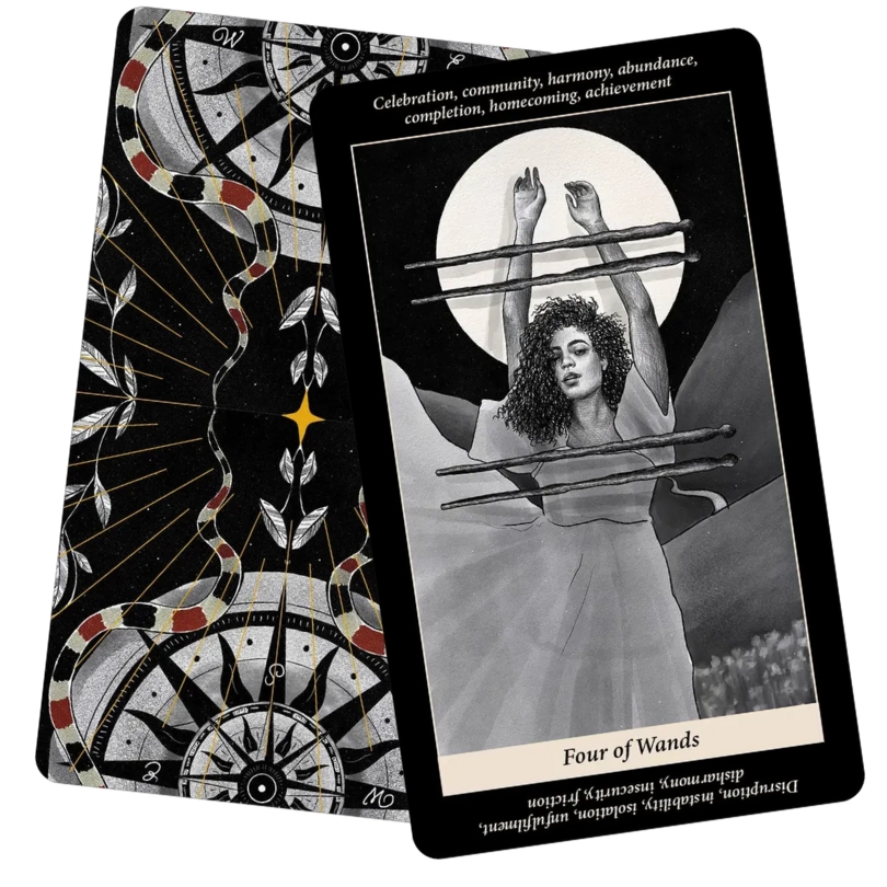 Soul Reflections Tarot - Four of Wands