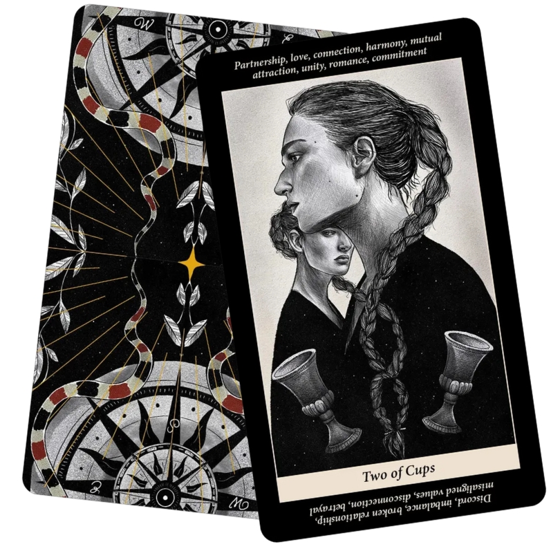 Soul Reflections Tarot - Two of Cups