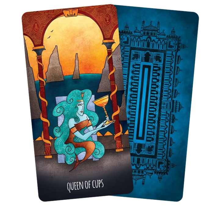 Tarot Of The Alchemist - Queen of Cups