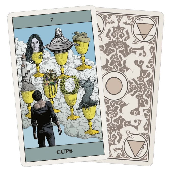 Tarot Vitae - 7 of cups