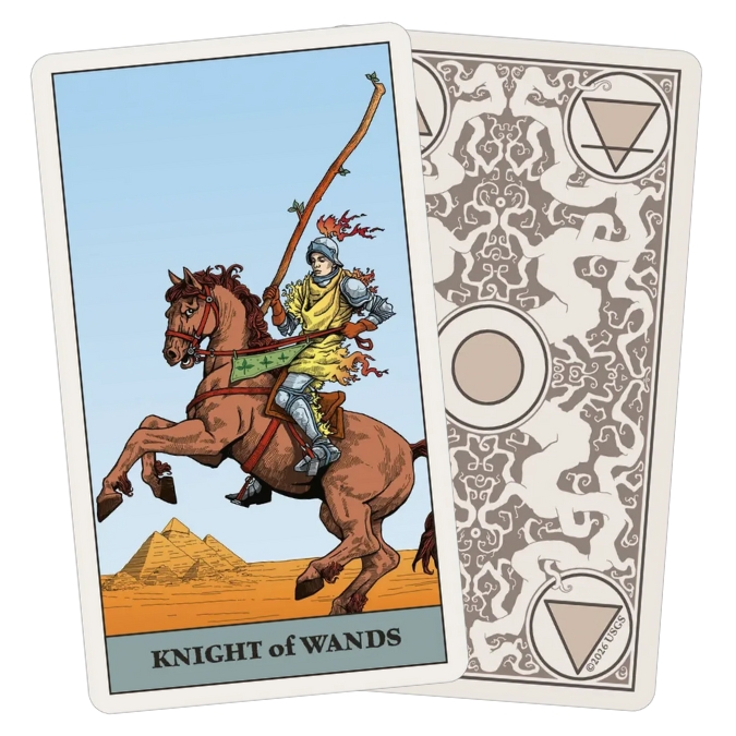Tarot Vitae - Knight of wands