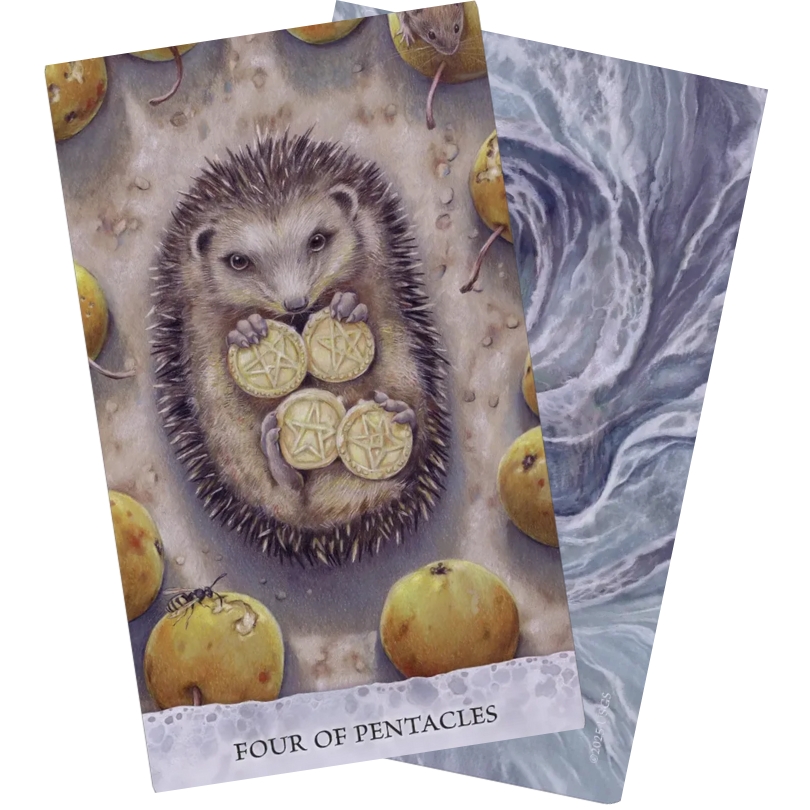 Tarot of Tides - Four of Pentacles