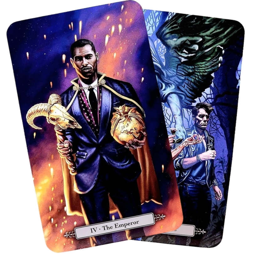 Tarot of the Vampires - the emperor