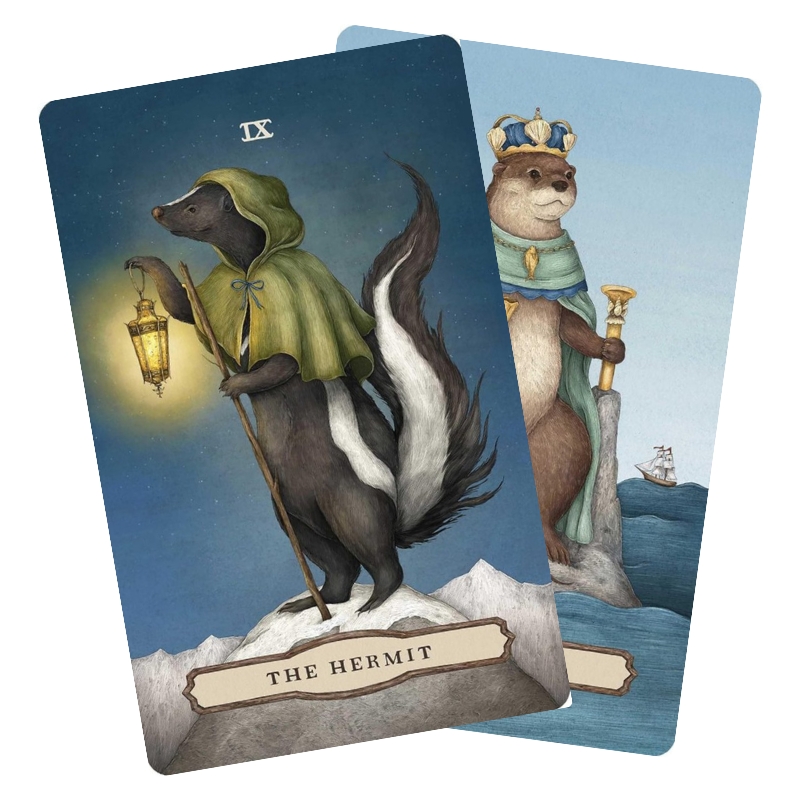 Tarot of the Woodland Wardens - The Hermit