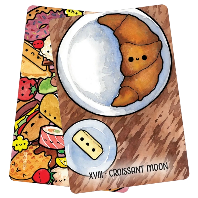 Taste Buddies Tarot - Croissant moon