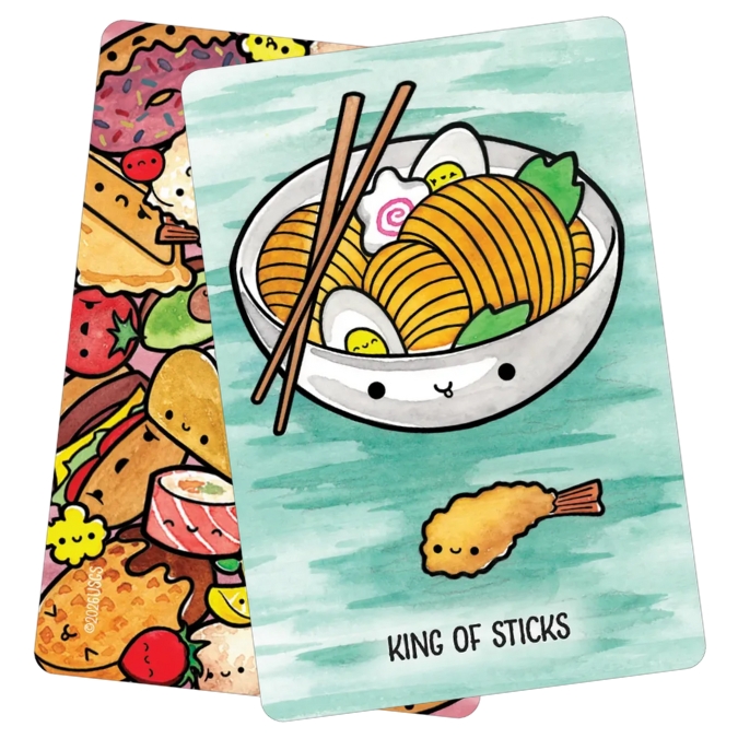Taste Buddies Tarot - King of Sticks
