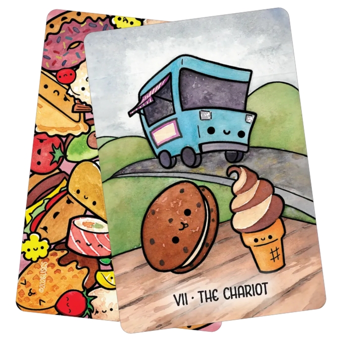 Taste Buddies Tarot - The Chariot