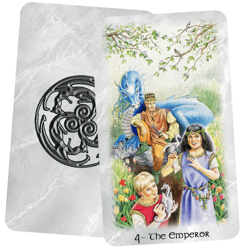 The Celtic Dragon Tarot - The Emperor