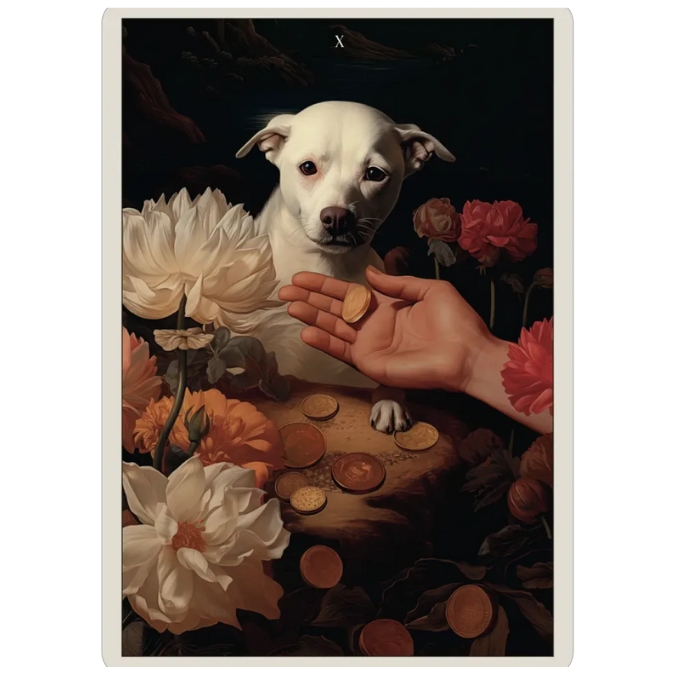 The Haptic Tarot - ten of coins