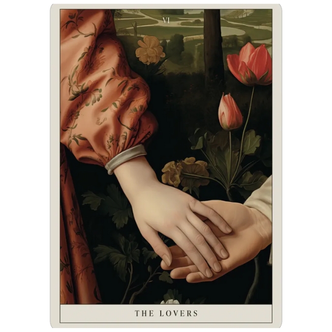 The Haptic Tarot - the lovers