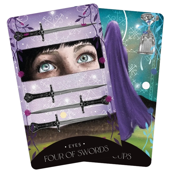 The Symbolic Tarot - Four of Swords