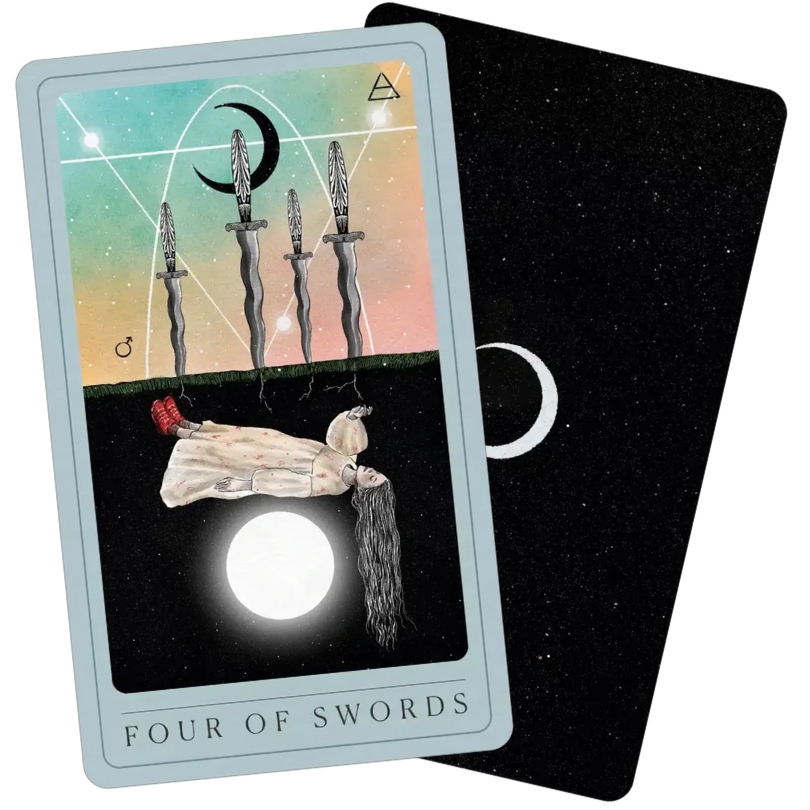 The Tarot of Secrets - Four of Swords