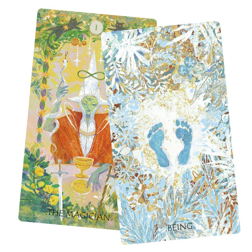 The Whisper of Stars and Garden Tarot - Being