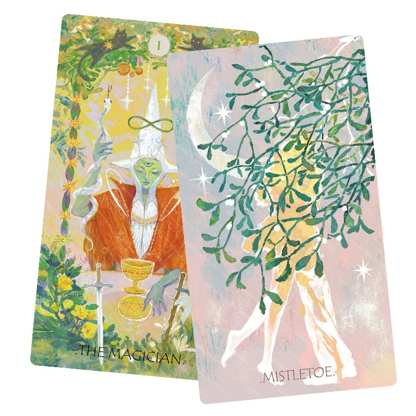 The Whisper of Stars and Garden Tarot - Mistletoe