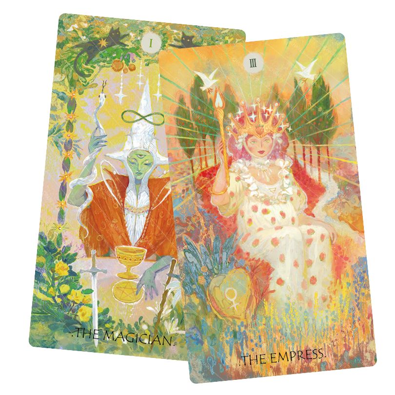 The Whisper of Stars and Garden Tarot - The Empress