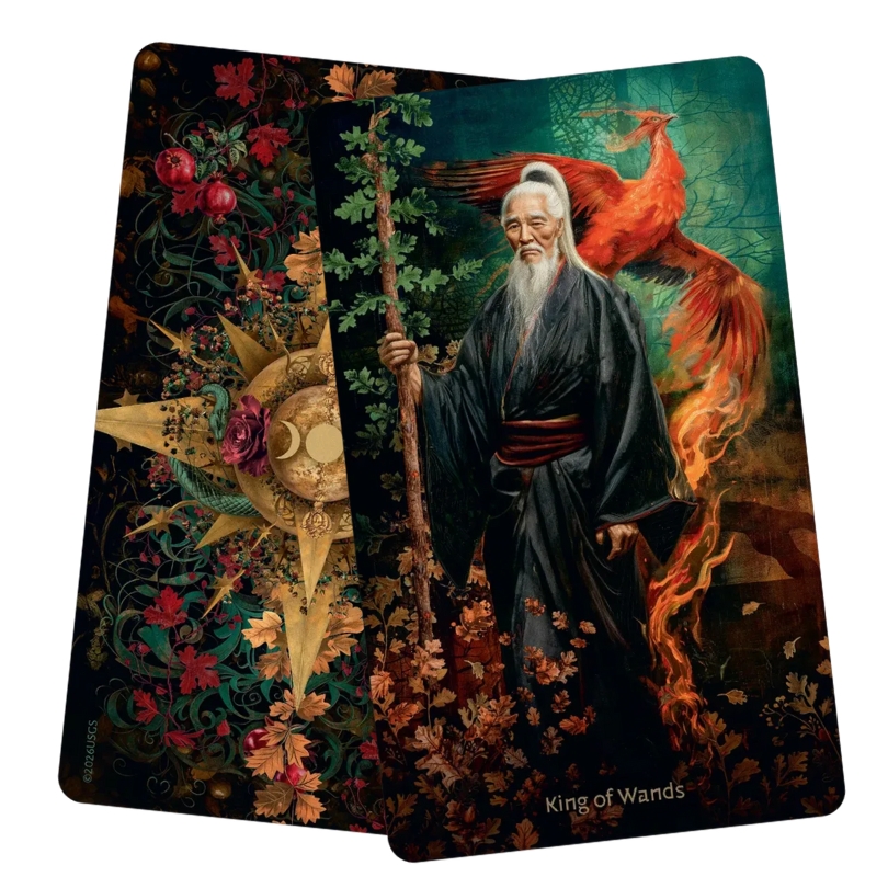 W.I.T.C.H. Tarot - Angi Sullins - King of Wands