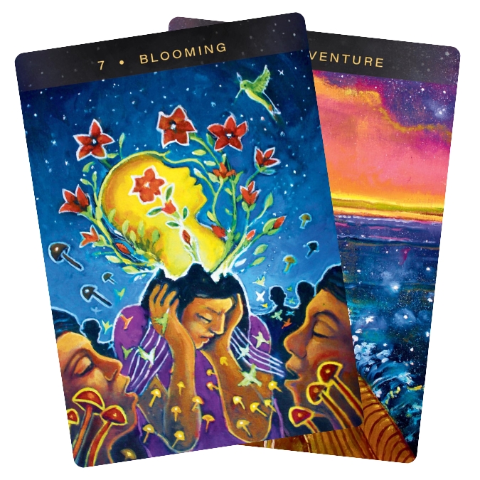 Sacred Mushroom Oracle - Blooming