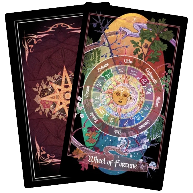 Children of Ostara tarot - Wheel of Fortune