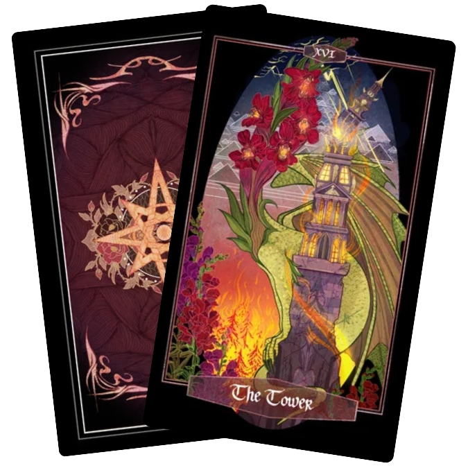Children of Ostara tarot - The Tower