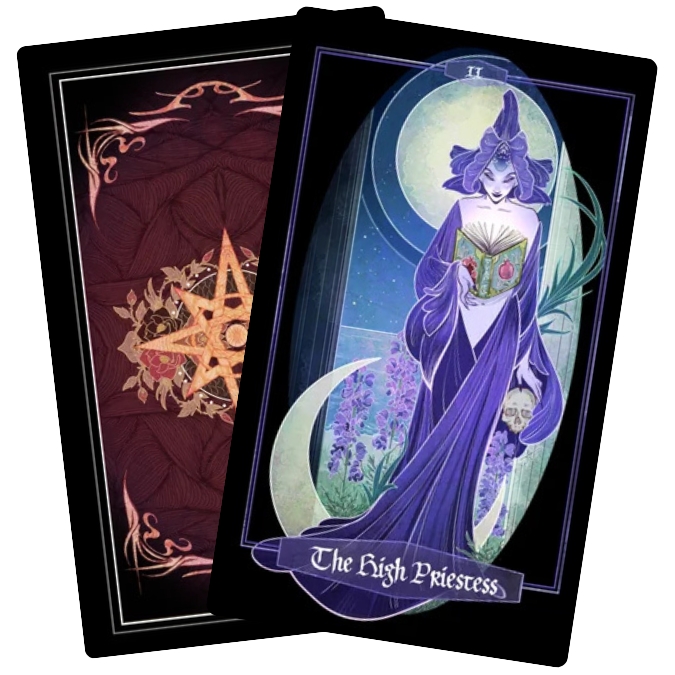 Children of Ostara tarot - The High Priestess