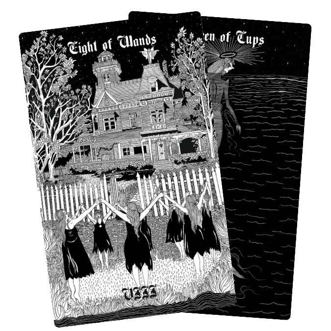 Neptune Power Tarot - EIght of Wands