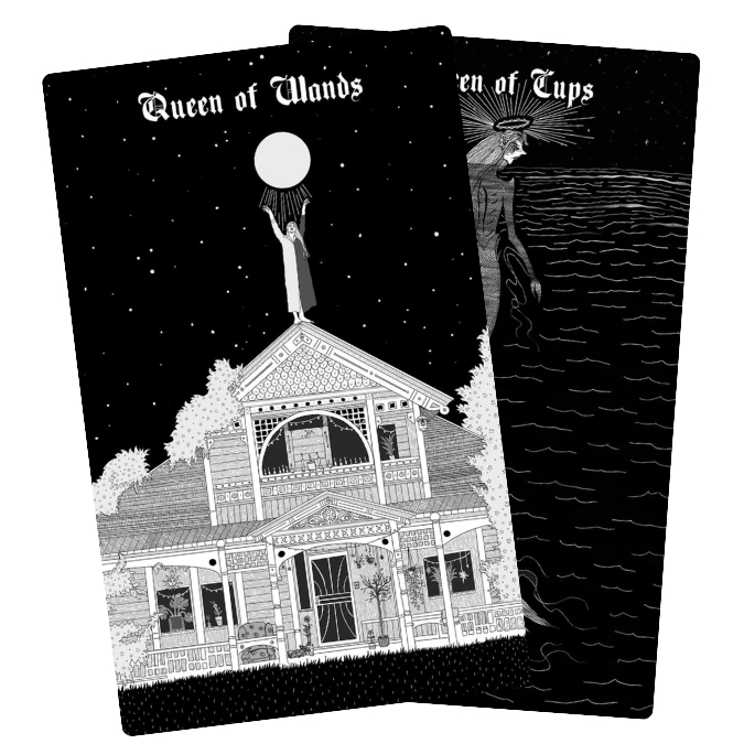 Neptune Power Tarot - Queen of Wands