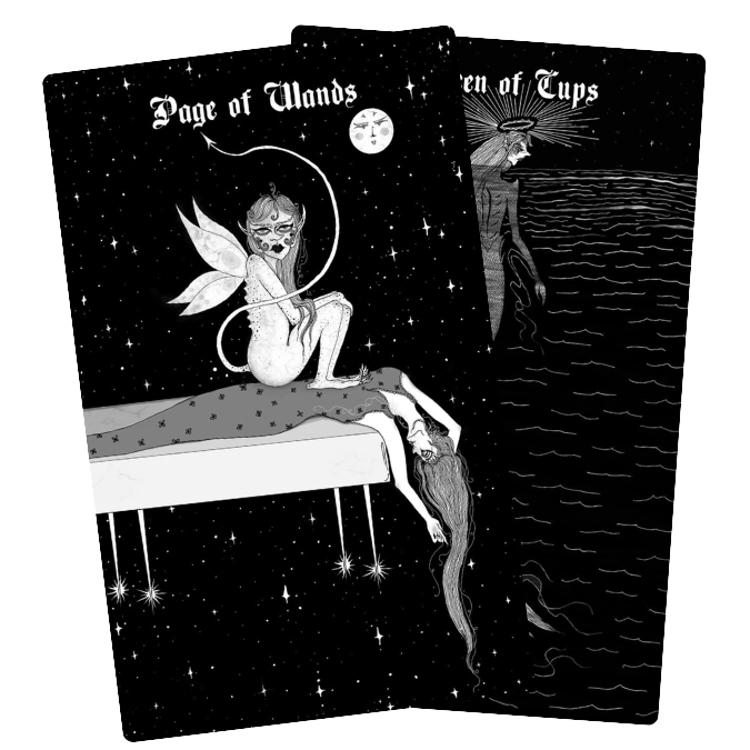 Neptune Power Tarot - Page of wands