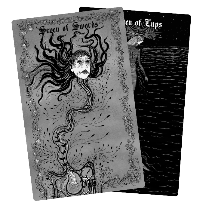 Neptune Power Tarot - Seven of Swords