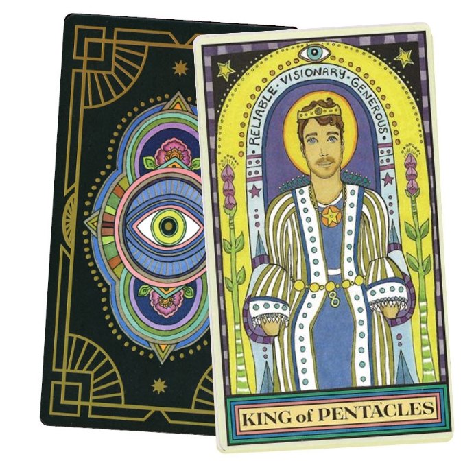 The Wandering Star Tarot - King of Pentacles