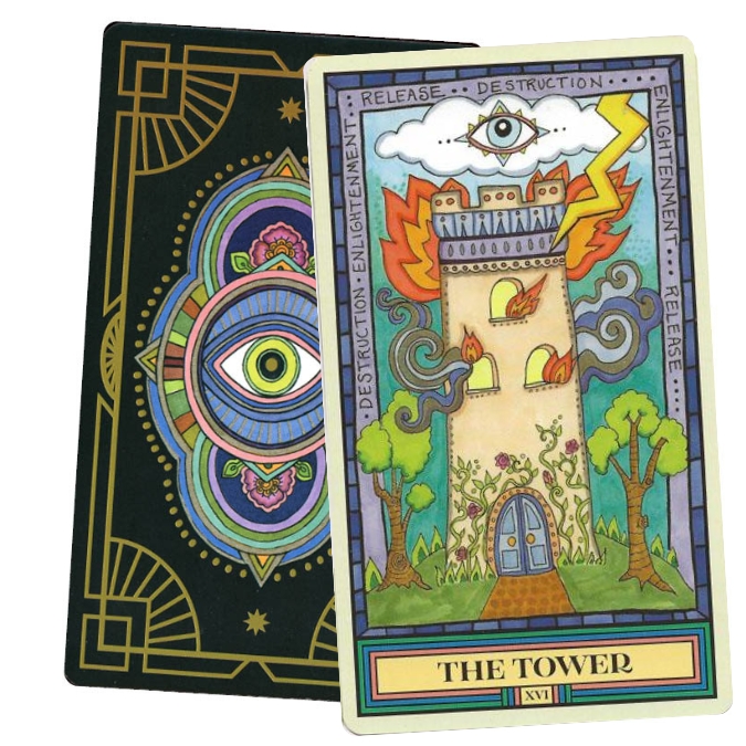 The Wandering Star Tarot - The Tower