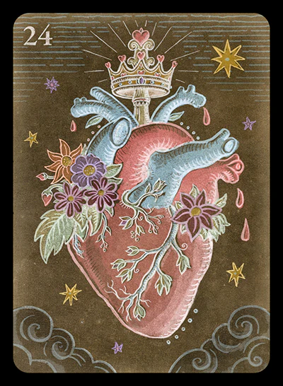 Lenormand della Luna - Paradoxical Rose (Limited Edition)