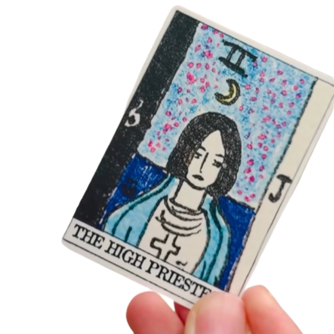 Noira Tarot van Duy Khanh Vo - the high Priestess