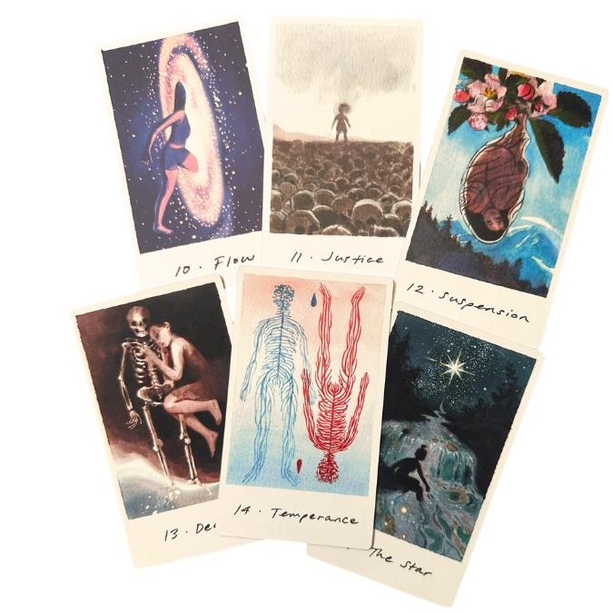 The Yukika Tarot by Stasia Burrington - cards