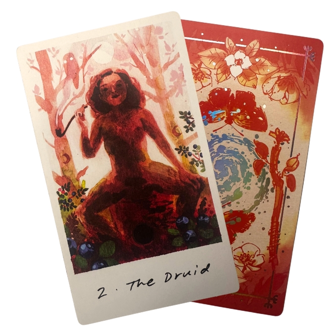 The Yukika Tarot by Stasia Burrington - The Druid