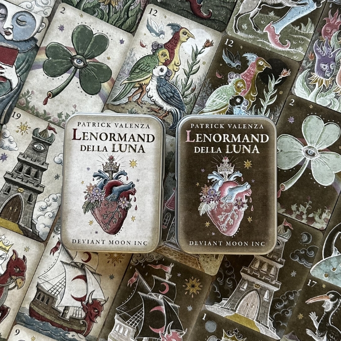 Lenormand della Luna - Paradoxical Rose