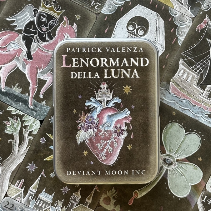 Lenormand della Luna - Paradoxical Rose (Limited Edition)