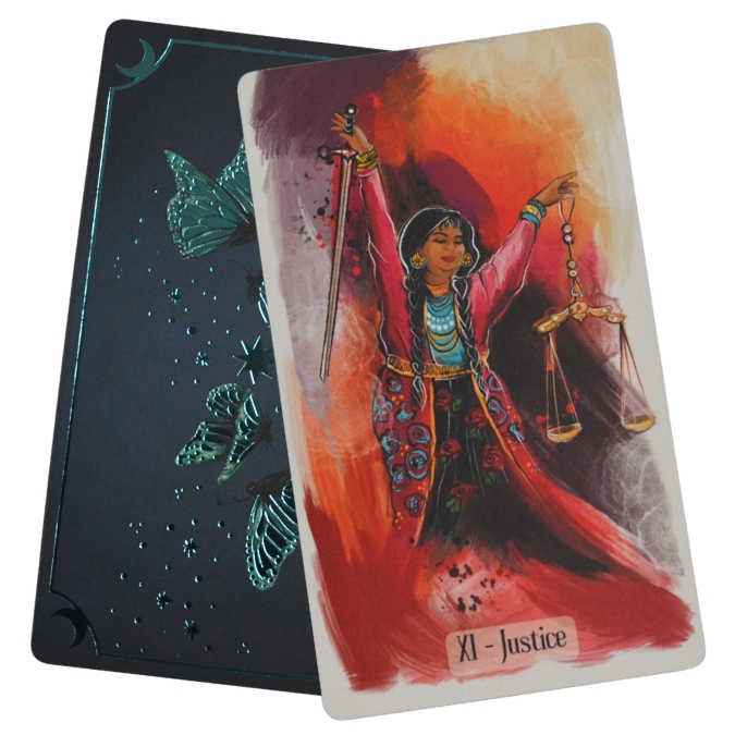 Luminous Flow Tarot - Justice