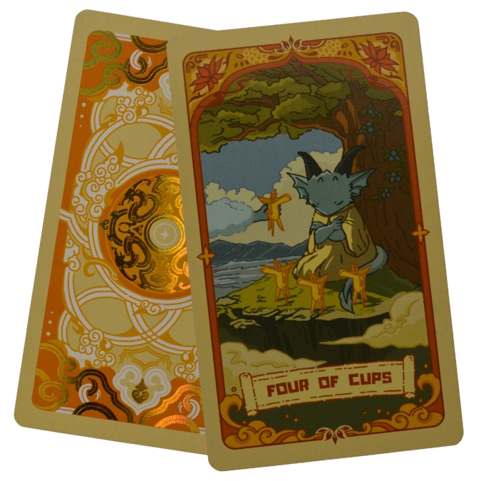 The Loong’s Dream Tarot - Four of Cups