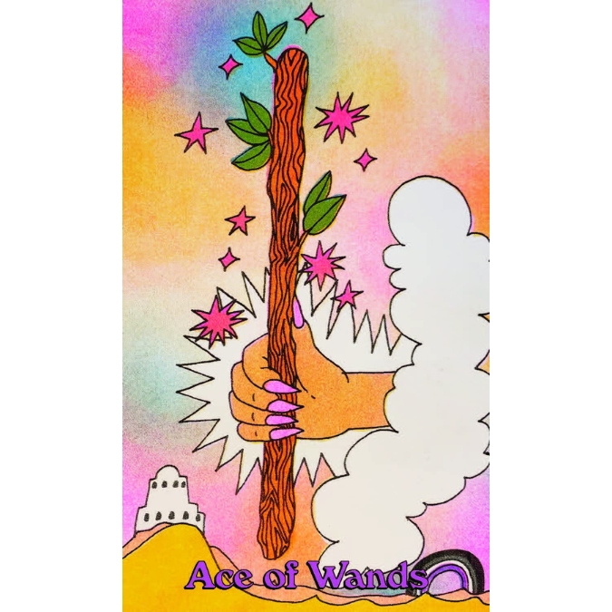 Queer Tarot - ace of wands