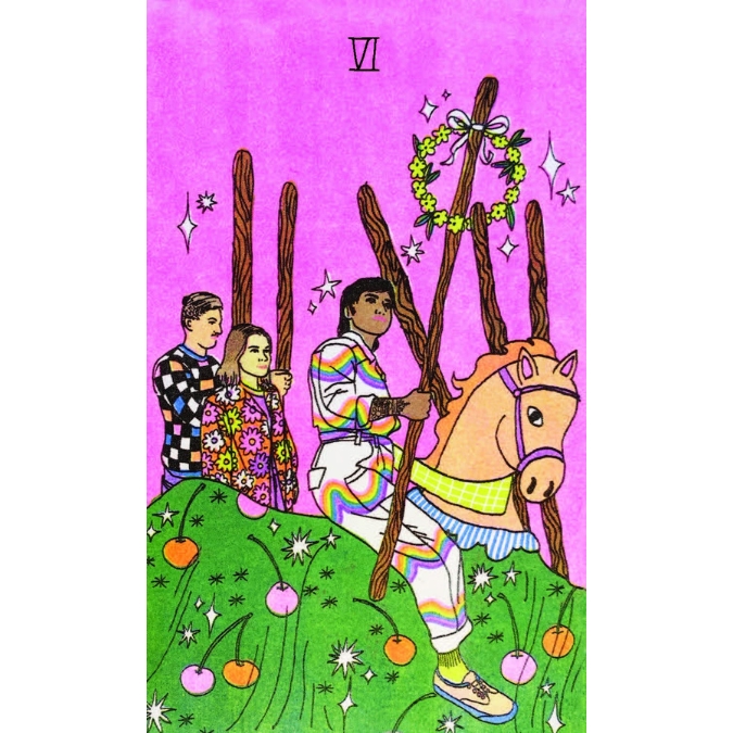 Queer Tarot - wands 6