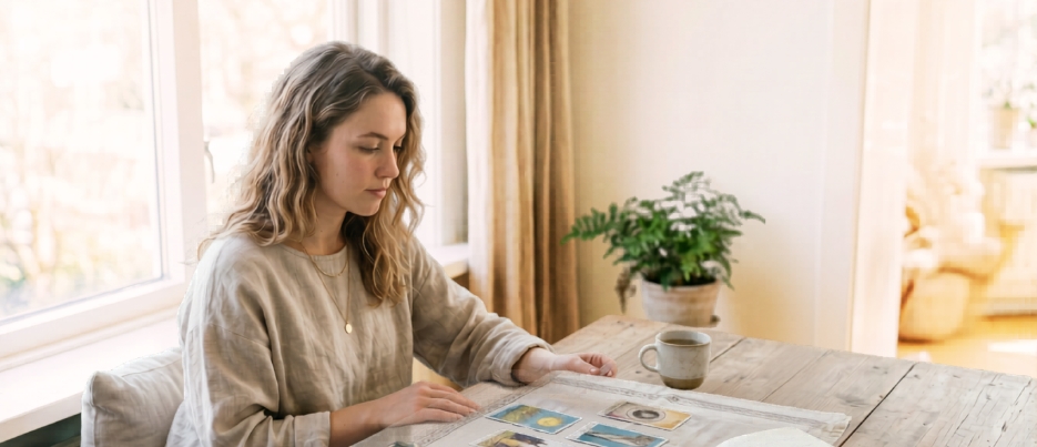 Waarom tarot voor jezelf lezen zo anders voelt