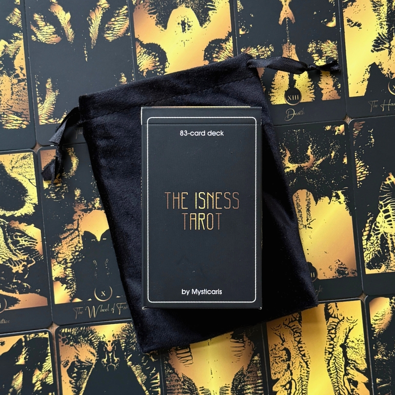 Isness Gold-Black Tarot Original